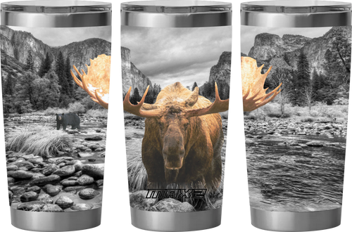 MAX2 Tumbler Bull Moose Hunting Tumbler 